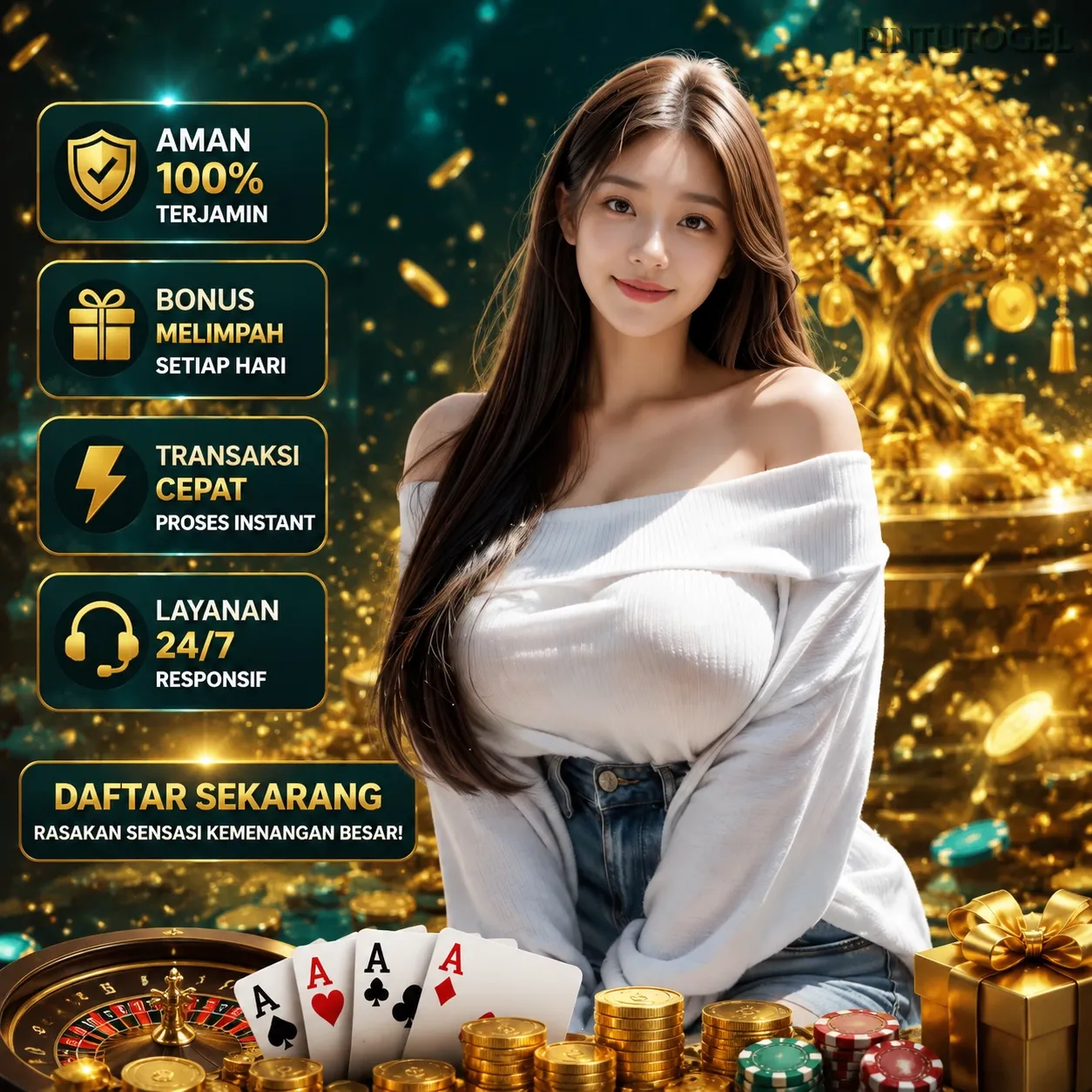 Ikon aplikasi pintutogel resmi